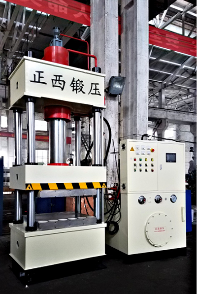 江蘇徐州客戶定制的160噸四柱液壓機，由液壓機供應商成都正西液壓機圓滿交貨，祝賀！